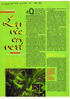 Sciences et Vie Junior - Dec. 1993, Vertical Garden by Patrick Blanc