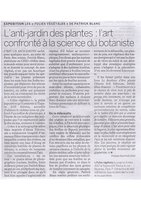 Le Monde, 30 Dec. 2006, Vertical Garden by Patrick Blanc