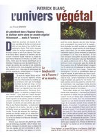 France Catholique Fev. 2007, Vertical Garden by Patrick Blanc