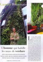 Mon Jardin et ma Maison, Fev. 2007, Vertical Garden by Patrick Blanc