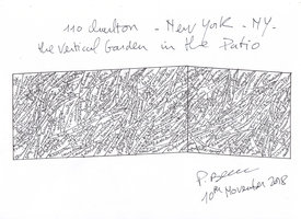 110 Charlton New York, Vertical Garden Design