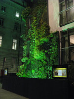 Athenaeum base Piccadilly at night May 2010