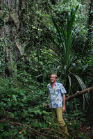 Patrick Blanc and Pandanus, Sabang, Palawan, Philippines, 2009