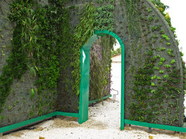 Bahrain, Muharraq Green Gate, detail, installation 20th November 2011