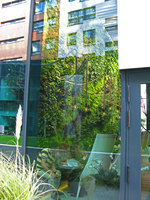 J and T Banka Café, Bratislava, reflexion, Oct 2010