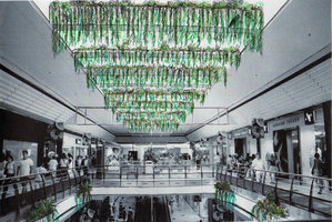 Les Herbes du Ciel, project by Patrick Blanc, Creteil Soleil, July 2001