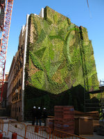 Caixa Forum, Madrid, 2 months after installation,  Dec. 2006