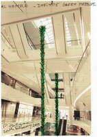 Al Hamra - Infinite Green Needles, proposition by Patrick Blanc, Koweit