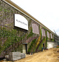 Creation of the World Largest Vertical Garden, Les Clayes sous Bois