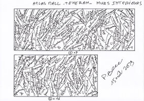 Atlas Mall, Indoor vertical garden design by Patrick Blanc, Tehran