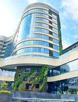 Atlas Mall, vertical garden by Patrick Blanc, main façade, Tehran