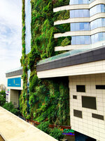 Atlas Mall, vertical garden by Patrick Blanc, Tehran