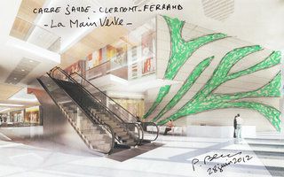 Carré Jaude, Clermont Ferrand, La Main Verte