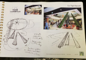 Creteil Soleil, Le Tipi Ouvert, projet by Patrick Blanc, July 2001