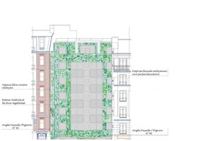 Esquisse de travail Green Hotel