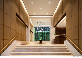 Greenwich West, Lobby and Vertical Garden by Patrick Blanc, New York