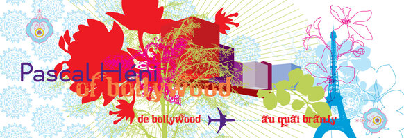 INVITATION 12 JUIN 2009 - PASCAL HENI - DE BOLLYWOOD AU QUAI BRANLY - Recto