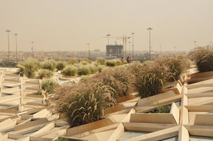 KAFD Conference Center, Pennisetum triangles, Riyadh, Saudi Arabia