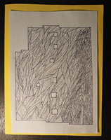 Oasis d&#039;Aboukir, Paris, Esquisse 5 by Patrick Blanc,