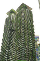 Le Nouvel, Climbers and Top Vertical Gardens by Patrick Blanc, Kuala Lumpur, Aug. 2018