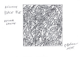 Les Halles, Vertical Garden, left part design by Patrick Blanc, Avignon, France