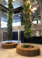 The Living Pendants and their bench basins, DWS Gaston Rebuffat, Paris