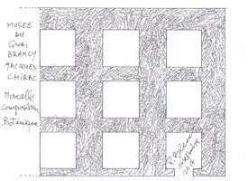 Musee Quai Branly Jacques Chirac, New Botanical Conception and Design by Patrick Blanc,, Façade, Sept. 2017