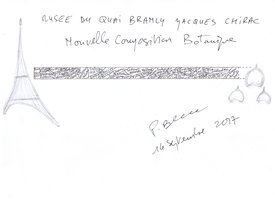 Musee Quai Branly Jacques Chirac, New Botanical Conception, Terrasse, Sept. 2017