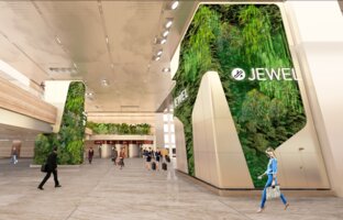 North Duplex  to Jewel rendering, Changi T 2