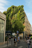 Oasis d&#039;Aboukir by Patrick Blanc, a view from rue d&#039;Aboukir, June 2017