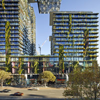 One Central Park, Vertical Gardens by Patrick Blanc,  Photographer Simon Wood 