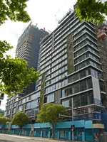One Central Park, the twin buildings and first Vertical Gardens, Nov. 2012, Sydney, Australia