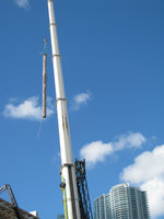 PAMM Hanging Column before installation