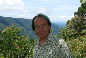 Patrick Blanc à Khao Yai, Thailand, Juillet 2011
