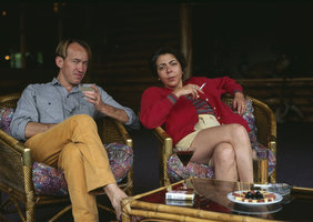 Patrick Blanc and Cecile Ostria, Villarica, Chili, Dec 1993