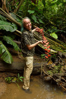Patrick Blanc and Heliconia curtispatha, Terco, Nuqui, Choco, Colombia, Nov. 2016
