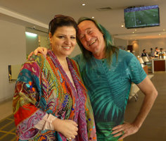 Patrick Blanc and Jahida Wehbe, Bahrain, Jan.2017