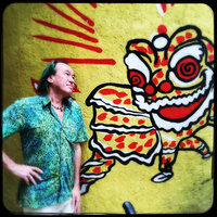 Patrick Blanc and Lion, Singapore, Oct. 2018