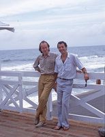 Patrick Blanc and Pascal Heni, Galle Face, Colombo, Sri Lanka, Jan. 2005