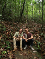 Patrick Blanc and Pascal Heni in Bach Ma NP, 500 m asl, Hue, Vietnam, Oct. 2018
