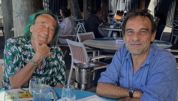 Patrick Blanc and Philippe Birnbaum, his former Ph D student 30 years ago, now together in Noumea, New Caledonia, August 2023