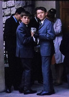 Patrick Blanc at his First Communion in the Lutherian Temple, Suresnes, June 1967