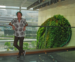 Patrick Blanc at the Icon Hotel
