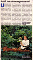 Patrick Blanc, Figaro Magazine- Jan.1995