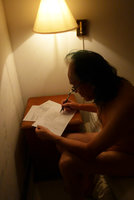 Patrick Blanc finalising Ed Schulak&#039;s Vertical Garden design in a forest resort, Sumatra, Dec. 2016