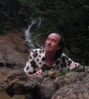 Patrick Blanc in Kanching, Selangor, Malaysia, March 2014