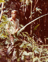 Patrick Blanc in Khao Yai NP during his first field trip at 19, Thailand, Aug. 1972