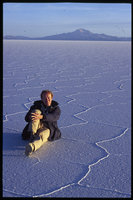Patrick Blanc, Salar Uyuni, Bolivia, June 2000