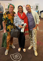 Patrick Blanc, Sneha Subhedar and Pascal Héni at the WGIC international congress, Berlin, June 2023