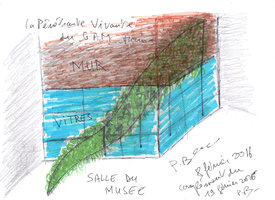 Penetrante Vivante GAM, Torino, esquisse